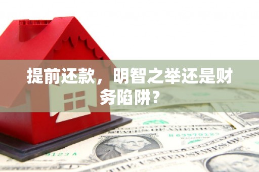 乡城提前还款，明智之举还是财务陷阱？