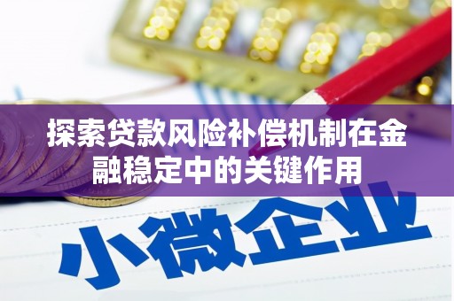 淡水探索贷款风险补偿机制在金融稳定中的关键作用