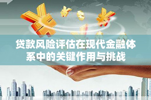 双河贷款风险评估在现代金融体系中的关键作用与挑战