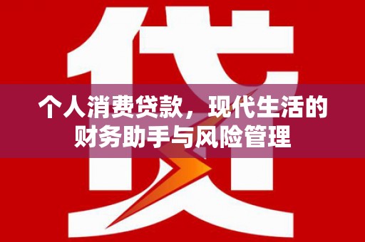阳泉个人消费贷款，现代生活的财务助手与风险管理
