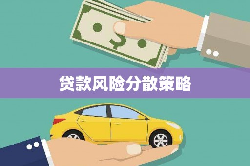 景东贷款风险分散策略
