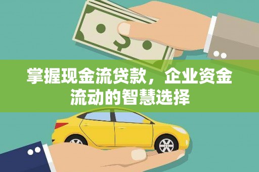 淡水掌握现金流贷款，企业资金流动的智慧选择