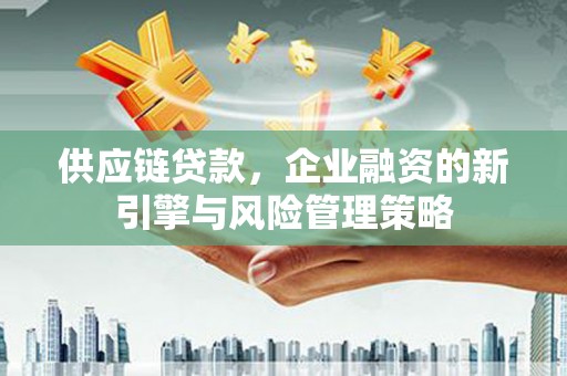 永川供应链贷款，企业融资的新引擎与风险管理策略