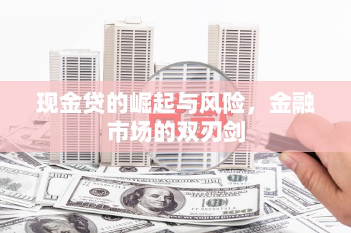 永靖现金贷的崛起与风险，金融市场的双刃剑