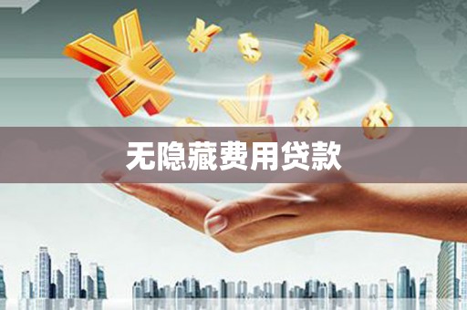 和政无隐藏费用贷款