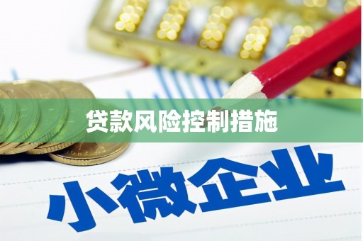 三明贷款风险控制措施